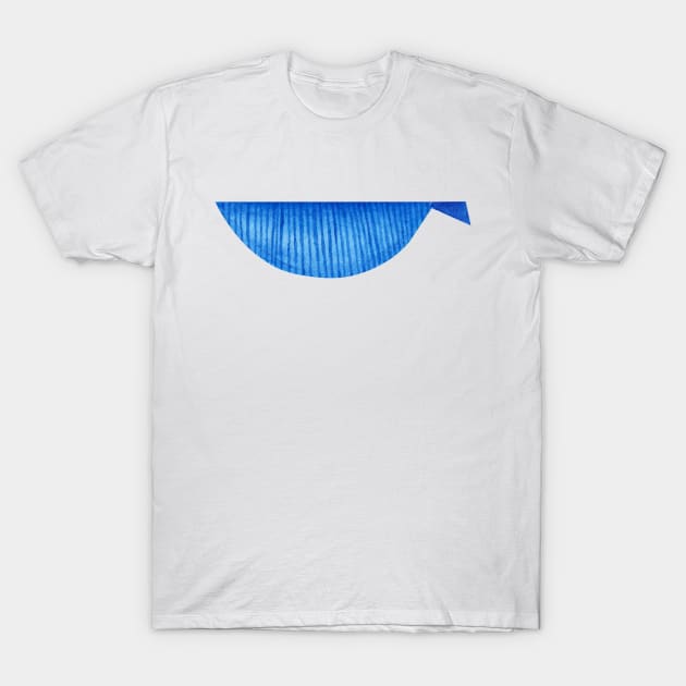 Geometric Whale T-Shirt by shoko
